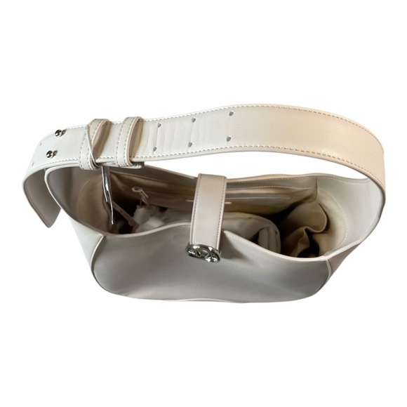 Lululemon Cactus Leather Shoulder Bag 8L Cashew With Silver Hardware & Dust Bag - Picture 10 of 16